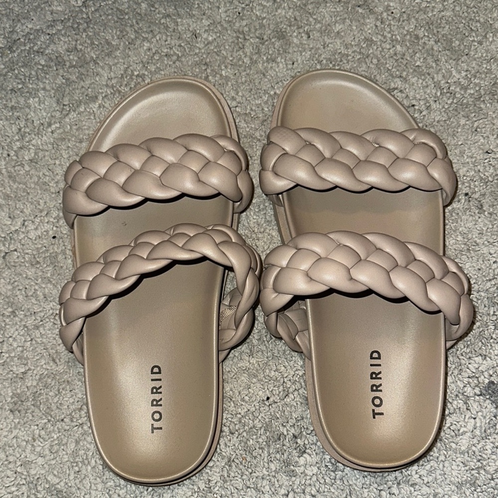 Torrid Women's Braided Sandals - Tan